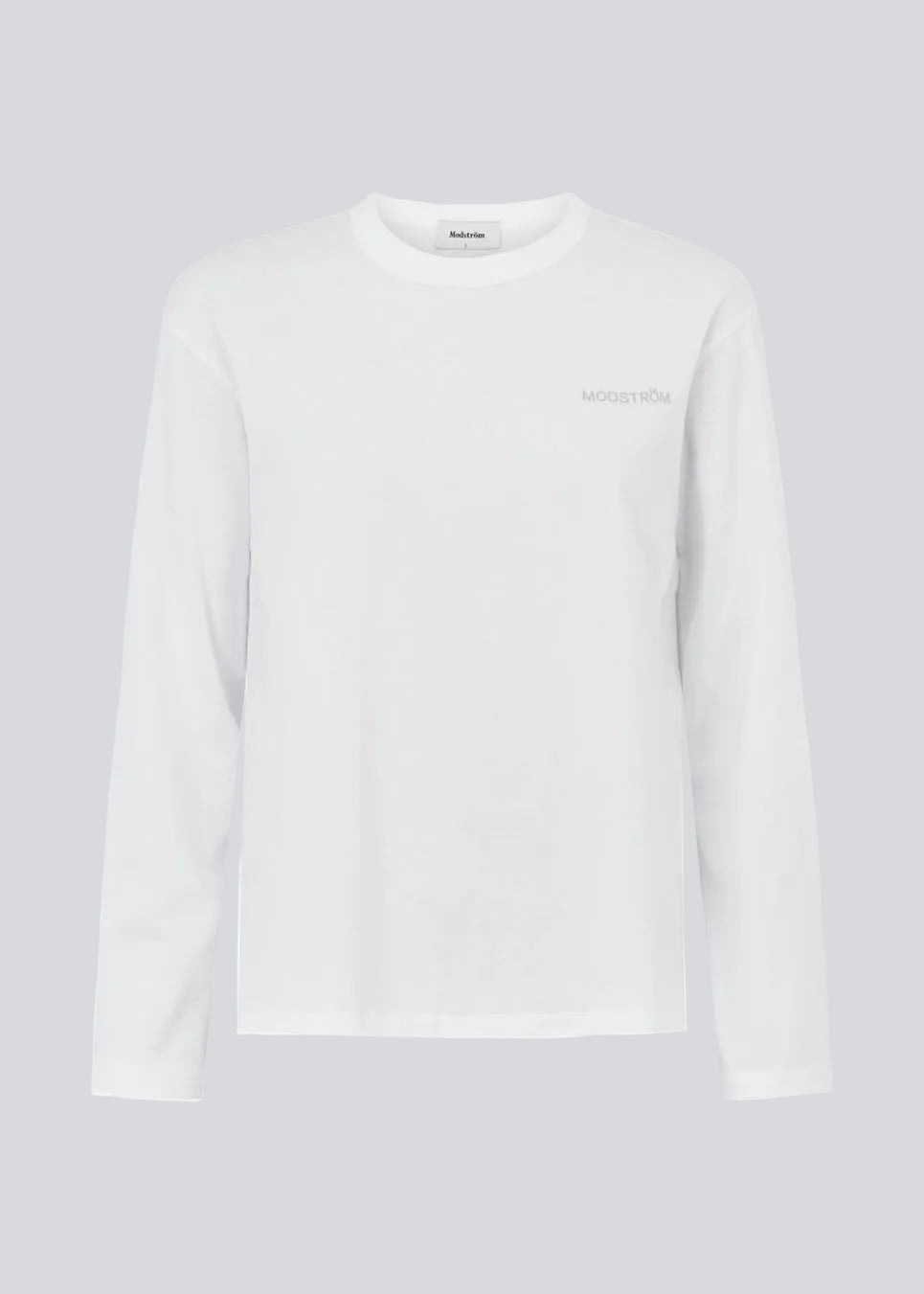 Long-sleeved t-shirt in cotton jersey. HellenMD LS t-shirt has a casual fit with wide sleeves and a round neck.