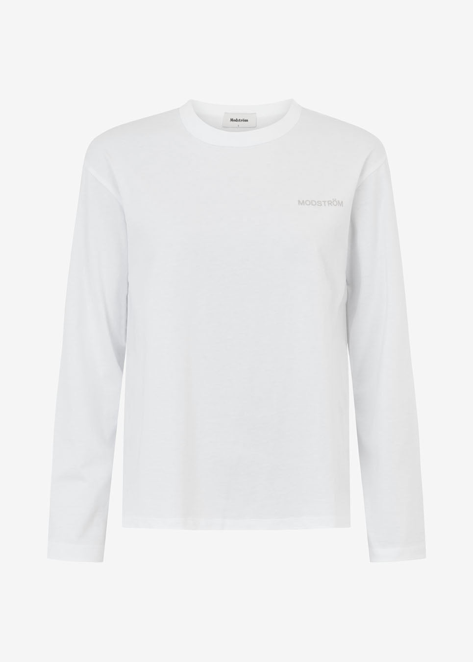 Long-sleeved t-shirt in cotton jersey. HellenMD LS t-shirt has a casual fit with wide sleeves and a round neck.