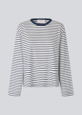 HellenMD LS stripe t-shirt - Soft Navy Stripe