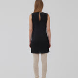 Tights with a snug silhouette in a transparent, patterned quality. HendrickMD tights has a high, elasticated waist. The model is 175 cm and wears a size S/36.