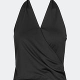 Himamd halterneck top - Black