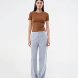Fitted T-shirt in 95% recycled polyester. The HimamMD O-Neck T-Shirt features a flattering cut and is an everyday favorite that can be easily styled with anything.
