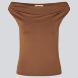 Off-shoulder top in a stretchy material. HimaMD off-shoulder top is fitted and slightly cropped.