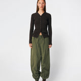 Hirokimd v-neck cardigan - Seal Brown