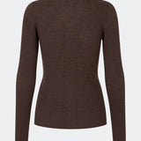 Hirokimd v-neck cardigan - Seal Brown