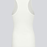 Cool basic top in af soft cotton rib. Our Bestseller Igor top Off White has a tight fit with a racer back. The top is perfect for a sporty look. See ALL Igor Top