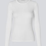 Basic t-shirt in soft cotton rib with stretch. Igormd short t-shirt has a tight fit with short sleeves.&nbsp;