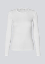 Basic t-shirt in soft cotton rib with stretch. Igormd short t-shirt has a tight fit with short sleeves.&nbsp;