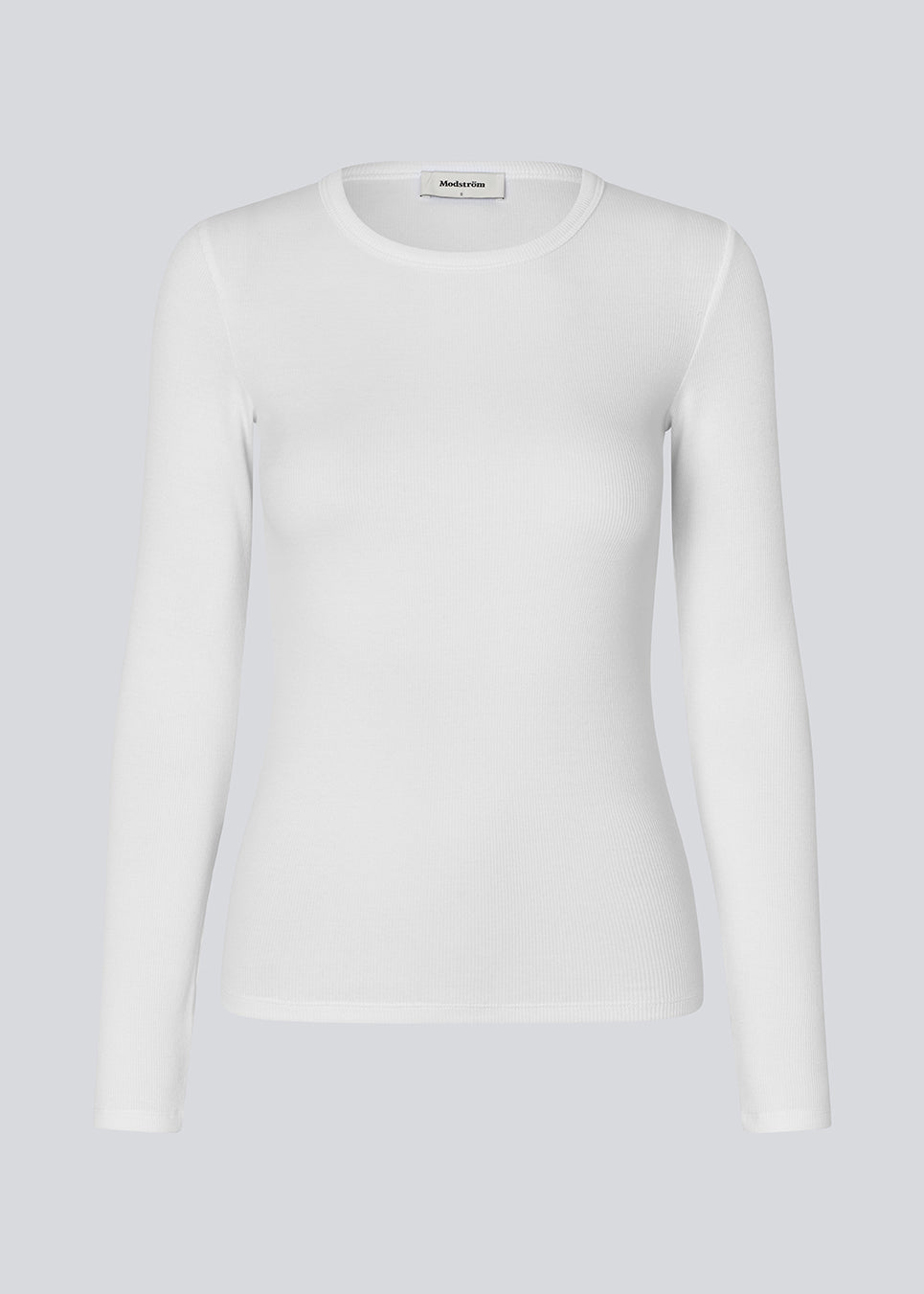 Basic t-shirt in soft cotton rib with stretch. Igormd short t-shirt has a tight fit with short sleeves.&nbsp;