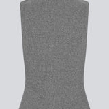 Sleeveless top in ribbed cotton jersey. Igormd tank top has a tight fit and a round neckline. fit with long sleeves.&nbsp;
