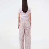 The classic IsoldeMD model in a unique snake print. The IsoldeMD Print Pants are lightweight and feature classic details such as pockets, belt loops, a zip closure, and a drawstring belt at the waist. A stylish and modern choice for both everyday and party looks.
