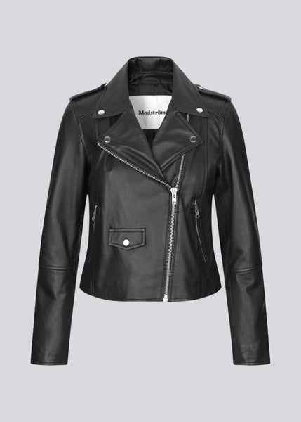 LIDNM（リドム）の「LEATHER SHORT BLOUSON（ブルゾン）」 - WEAR