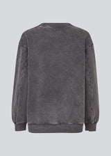 Sweatshirt with logo made in a cotton mixture. KallieMD o-neck has a round neckline and ribbing a the sleeves and bottom.