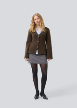 KlaytonMD cardigan - Dark Coffee