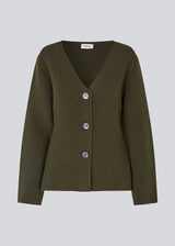 KlaytonMD cardigan - Dark Coffee