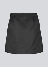 Classic black mini skirt in an A-line. KleoMD skirt has an invisible zipper, medium high waist and lining.