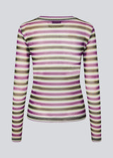 Fitted striped top with long sleeves. KrewMD LS top is made in a slightly see through material.