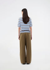 Soft knitted polo in plain jersey knit. The MalvaMD SS Polo is made from a soft, breathable cotton with short sleeves and a classic collar with a button placket. A timeless, versatile design perfect for everyday wear or weekend styling.