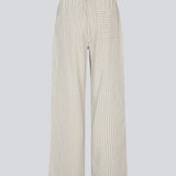 Pants with wide legs in 100% cotton. NanikaMD stripe pants has an elastisk waistband and sidepockets.
