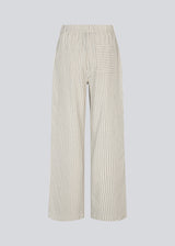 Pants with wide legs in 100% cotton. NanikaMD stripe pants has an elastisk waistband and sidepockets.
