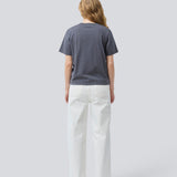 T-shirt with flowerprint and logo in 100% organic cotton. NilasMD print t-shirt has a washed look and a loose fit.