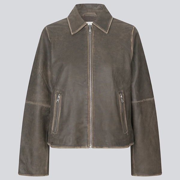 Shop Nimamd jacket - Brown – Modström COM