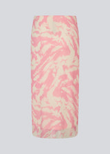 Long skirt with an elastic waistband. NimraMD skirt is made in a slightly transparent material and has a lining.&nbsp;

