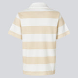 Short-sleeved polo in 100% cotton pique with an embroidered logo. NobuMD LS polo has a placket with 3 buttons.