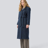 Otillamd coat - Navy Herringbone