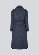 Otillamd coat - Navy Herringbone