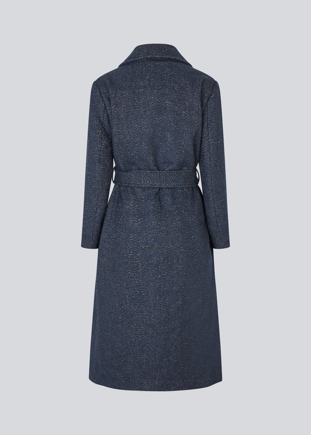 Otillamd coat - Navy Herringbone