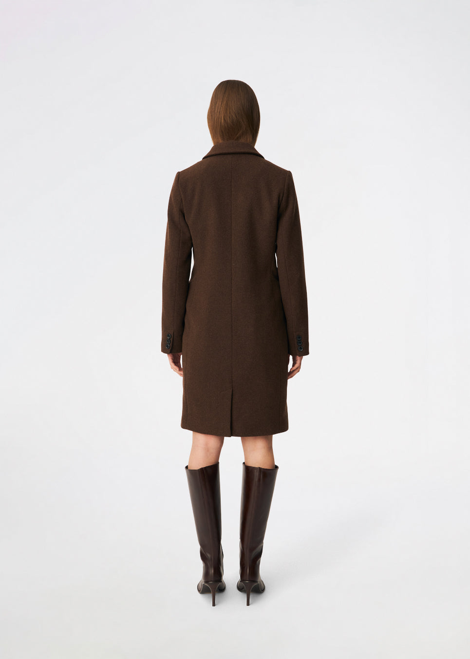 Pamela coat - Seal Brown