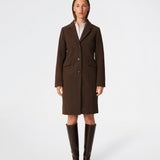 Pamela coat - Seal Brown
