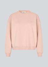 Sweatshirt in light pink with logo made in a cotton mixture. Paulamd sweat has a round neckline and ribbing at the sleeves and bottom.&nbsp;