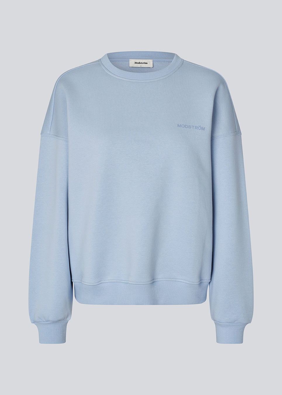 Sweatshirt with logo made in a cotton mixture. Paulamd sweat has a round neckline and ribbing at the sleeves and bottom.