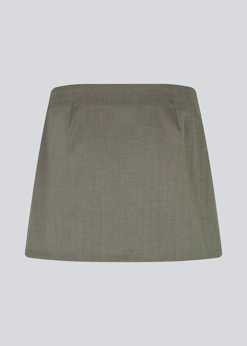 Skirt with an asymmetric look. Pedromd skirt is short and has a front button closure.&nbsp;