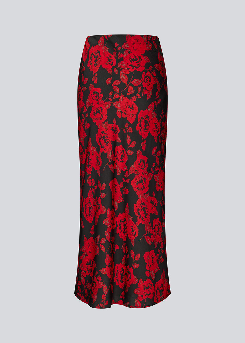 Long skirt in a beautiful rose print. The Ruthiemd skirt features an elastic waistband and is made from recycled polyester – a classic and elegant style.