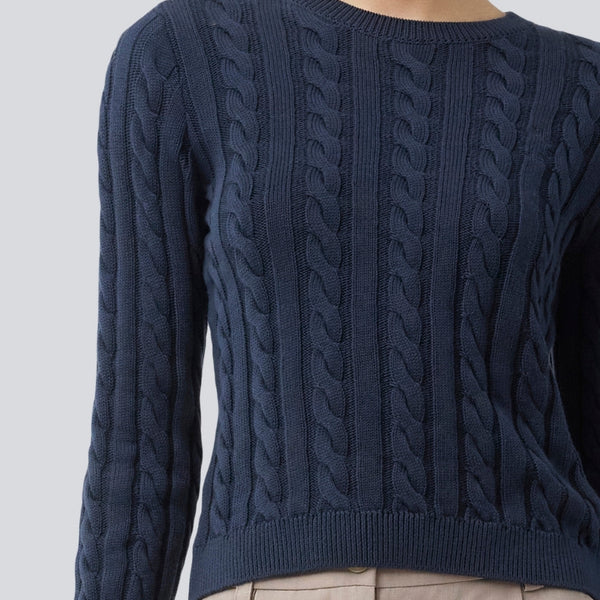 その他 TEN MOCK NECK COTTON KNIT NAVY L 1/2 neck zip merino wool rib knit - Total Eclipse