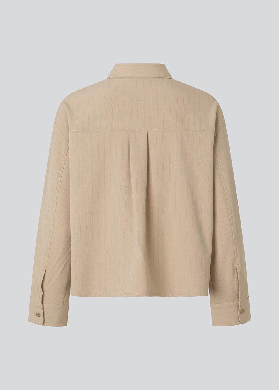 Sarahmd shirt - Powder Sand Pink Stripe