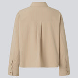 Sarahmd shirt - Powder Sand Pink Stripe