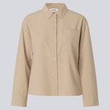 Sarahmd shirt - Powder Sand Pink Stripe