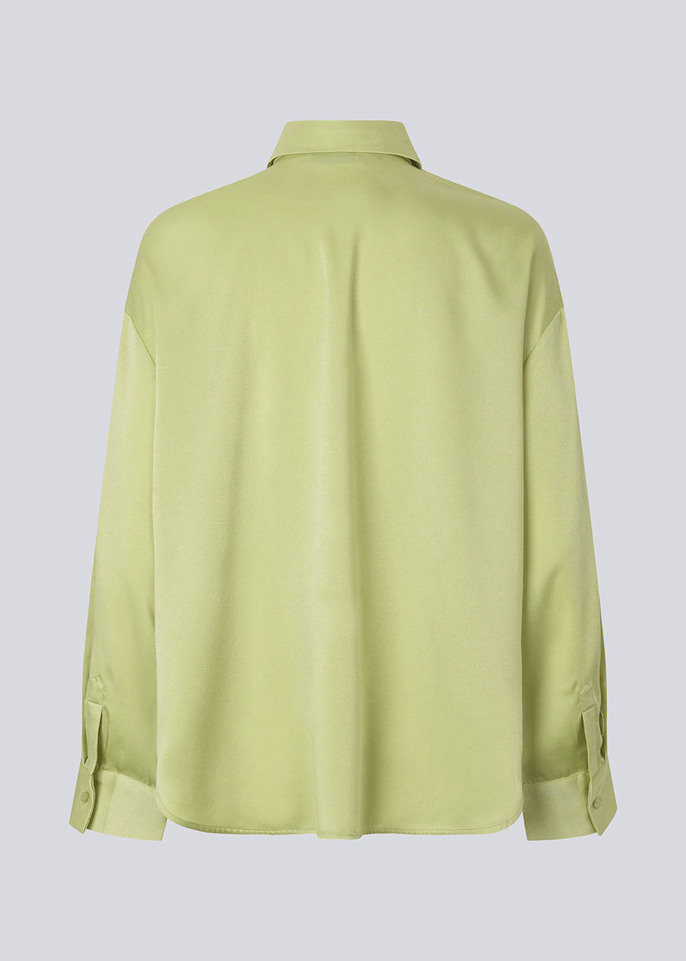 Shirt in light green with relaxed fit. The Sheltonmd Shirt features a timeless design and an elegant look, made from recycled polyester.