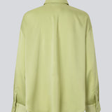 Shirt in light green with relaxed fit. The Sheltonmd Shirt features a timeless design and an elegant look, made from recycled polyester.