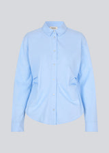 Classic fitted shirt. The Siobanmd shirt has ruched side details, long sleeves, and a button closure – elegant and versatile.