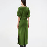 Tailormd SS dress - Twist of Lime