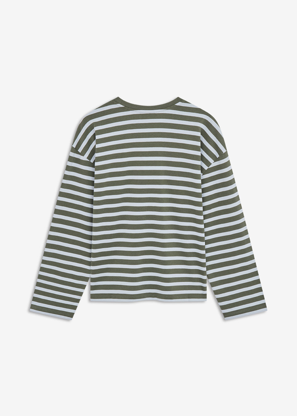 TaimMD Stripe LS T-shirt is a long-sleeved T-shirt with a relaxed fit and round neckline. The design features a classic striped pattern, dropped shoulders and long, straight sleeves. Style it with jeans or relaxed trousers for an easy everyday look.