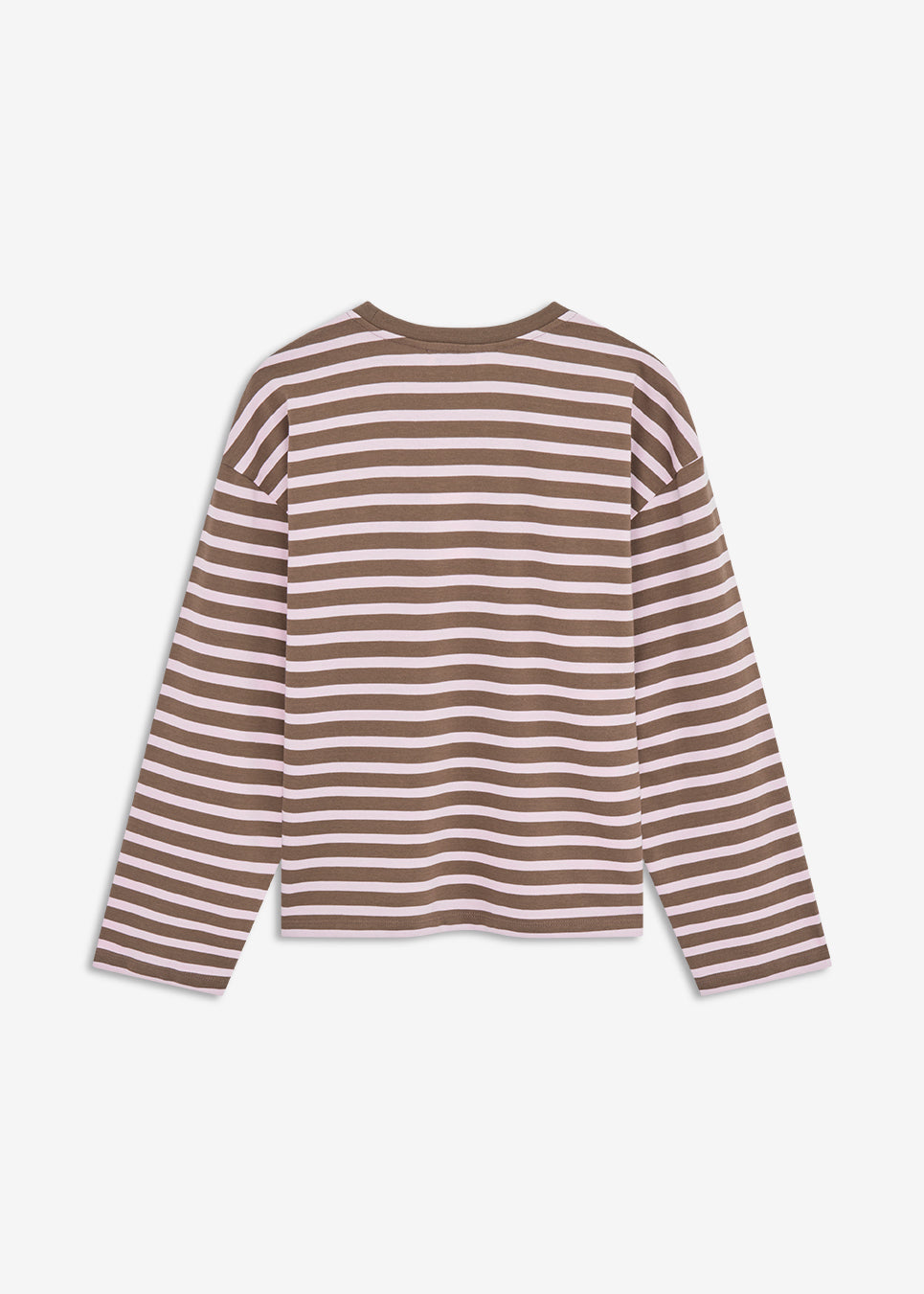 TaimMD Stripe LS T-shirt is a long-sleeved T-shirt with a relaxed fit and round neckline. The design features a classic striped pattern, dropped shoulders and long, straight sleeves. Style it with jeans or relaxed trousers for an easy everyday look.