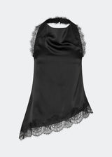 Elegant and sophisticated top. TamalMD top is designed with graceful draping and delicate lace details that create a feminine and exclusive look. Perfect for both evening wear and styling with a modern, fashion-forward touch.