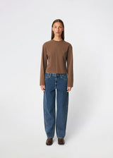 Tampamd LS t-shirt - Chocolate Chip