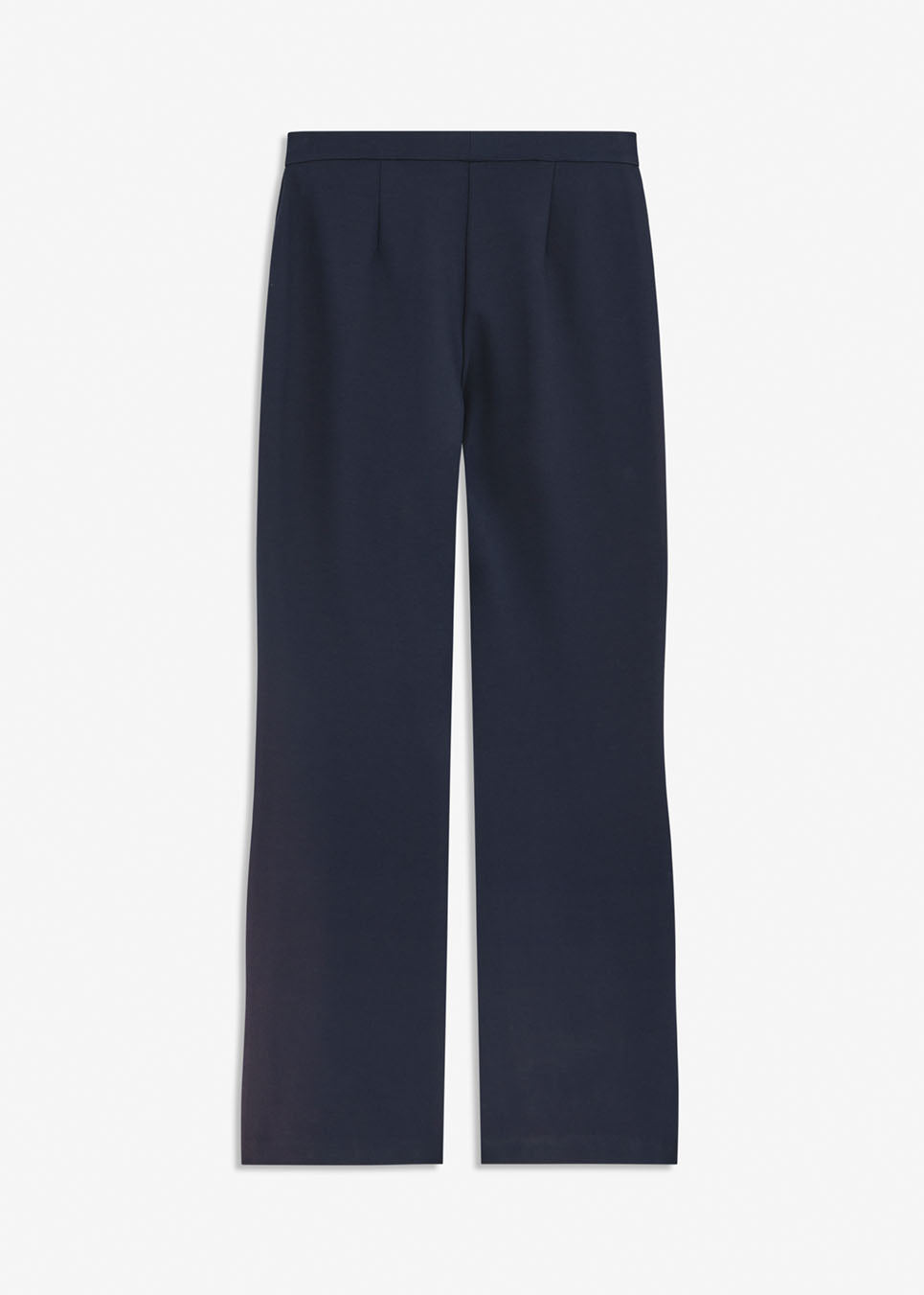 Nice pants with flared legs and front pockets. The stretchy material and elastic waist creates the perfect fit. Tanny Flare Pants in Navy sky is a must-have style in your wardrobe.&nbsp;